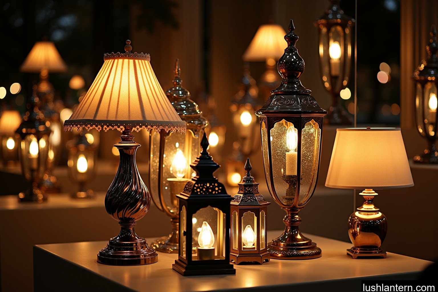 Exploring LushLantern's Exquisite Lighting Collection: A Virtual Showcase of Elegance